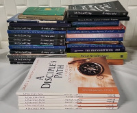 32 New Softcover Books - Religion Theme - Mastly Christian