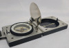 Vintage German WWII Marsh Kompass D.R.G.M. Compass w/Leather Strap & Case - 2