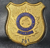 Vintage Police Association of Ontario Police Badge in Leather Holder - 2