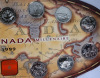 1999 Canadian Millennium Month 25-Cent Quarter Coin Set , Uncirculated - 3