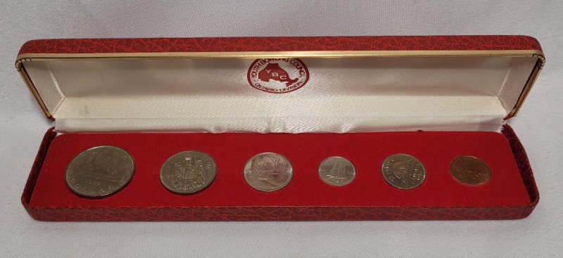 1983 Canadian Coin Set Presented to The Youth Bowling Council of Ontario