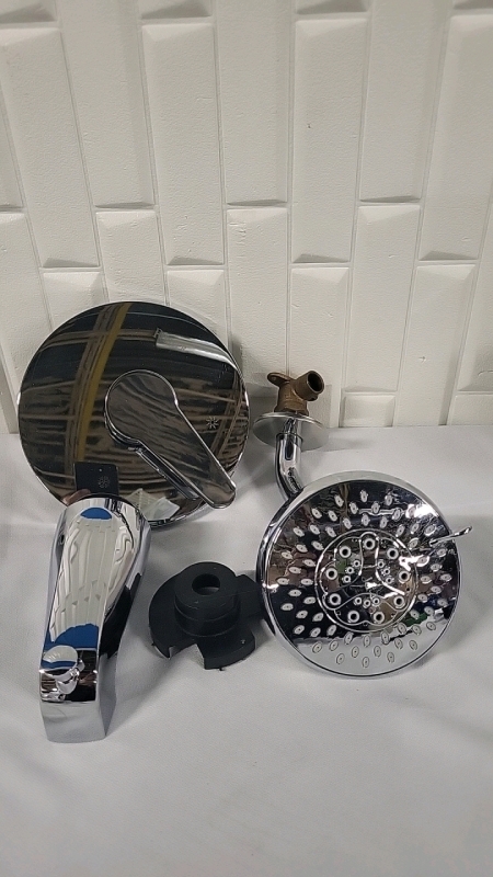 Pfister Stainless Steel Shower / Bath Fixtures with Rough In