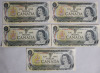 1973 Canadian One Dollar Bank of Canada Bills . Eleven (11) Bank Notes - 2