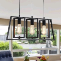 New ZHU YAN Modern Industrial 3-Light Pendant Light
