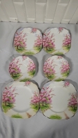 2 Royal Albert Blossom Time 3 Piece Plate Sets