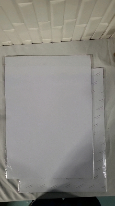 2 New Packs of Large Professional Color Paper