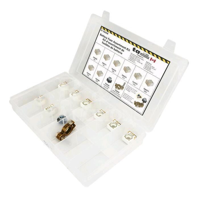 New Techspan Battery Fuse Assortment Kit - 766998