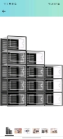 12 New Kuject Large Shoe Storage Boxes - Men's 12