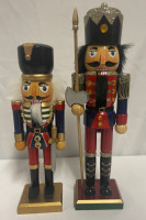 2 Wooden Nutcrackers