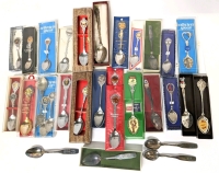 Collection of Vintage Souvenir Spoons (Silver Plate +)