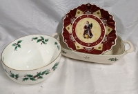 3 Pieces Christmas Servingware