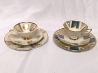 2 Vintage Bavaria Luncheon Sets