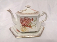 Vintage Teapot with Underplate