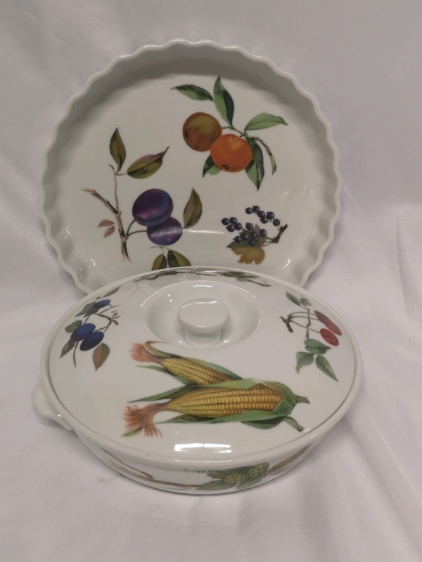 Lovely Royal Worcester Evesham Dishes