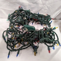 2 Garlands of Flashing Christmas Lights.