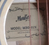 Moukey 41" Acoustic Guitar w/Carry Case , Extra String , Capo & Tuner - As New - 2