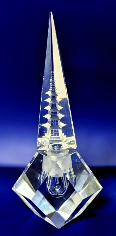 Vintage Cut Crystal Scent Bottle