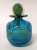 Vintage MDINA Glass Scent Bottle Made in Malta - 2