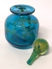 Vintage MDINA Glass Scent Bottle Made in Malta - 4