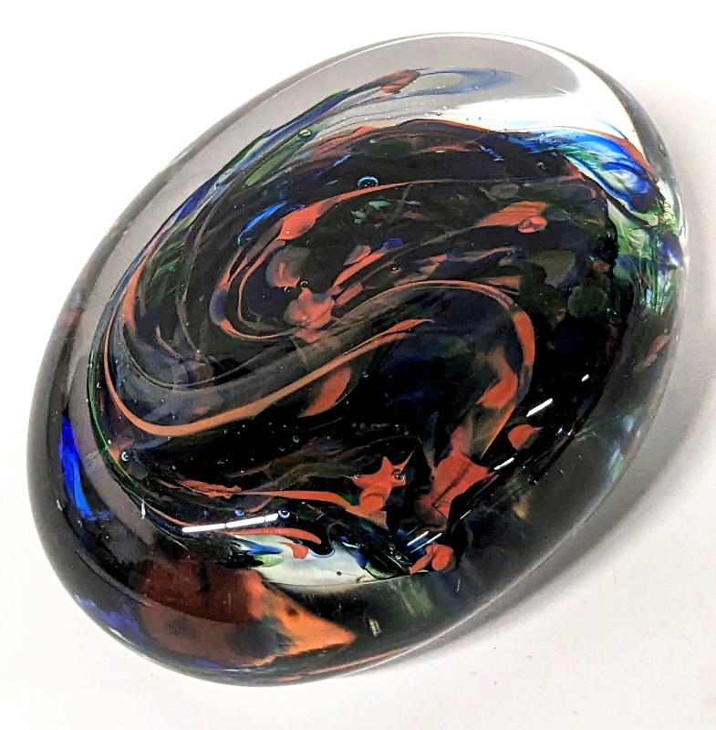 Egermann Paperweight Made in Czechoslovakia