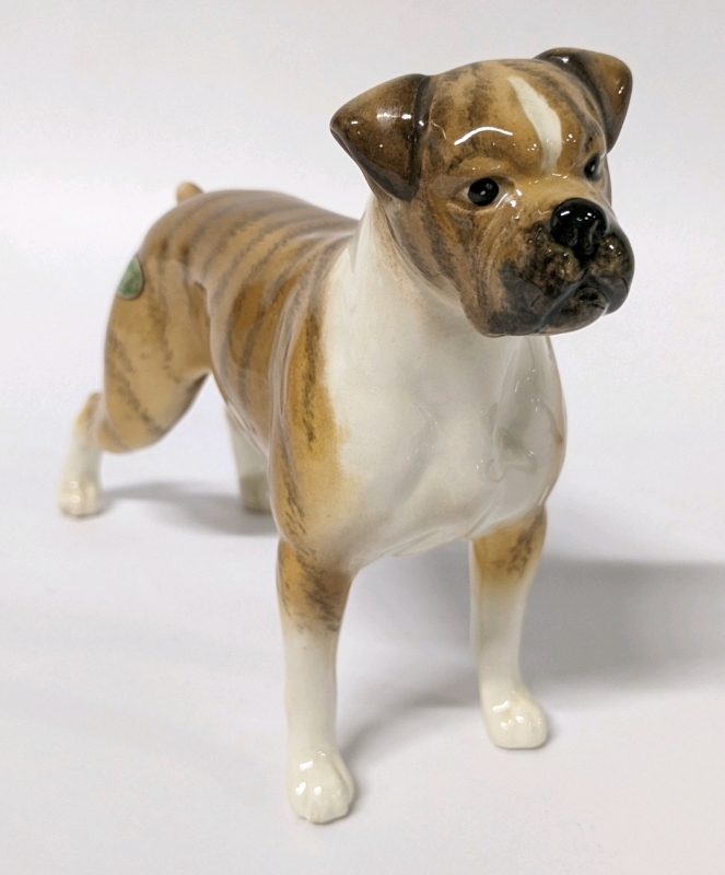 Beswick Boxer "Blue Mountain Greta" Model 1202 Designer Arthur Gredington Issued 1950-1987