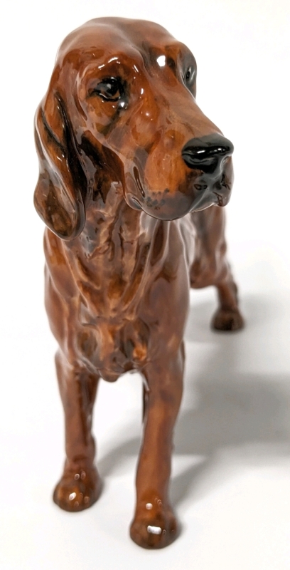 Royal Doulton Irish Setter Ch. "Pat O' Moy" Model No. HN1055 Designer Frederick Dowes