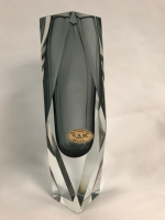 Mandruzzato Faceted Vase c1950/60’s made in Murano 8 inches tall