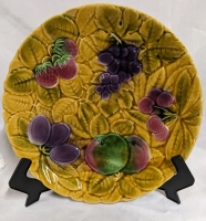 Sarreguemines Majolica Charger