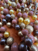 Vintage Five Strand Brown Bead Necklace - 4