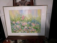 Veneranda Vabalis Watercolour of Flowers