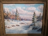 A.W.C. MacDonald Oil on Board - Winter North Hastings County - 3