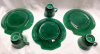 3 Wedgwood Green Majolica Tennis Sets - Made in England - 4