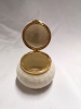 BELLEEK Trinket Box - Flowers of the Month of June Summer Rose - 3