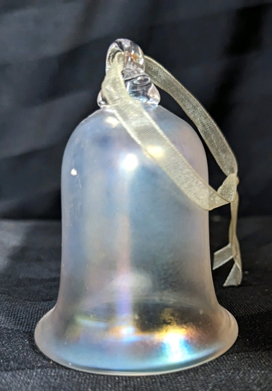 Skookum Goblet and Art Glass Bell by Robert Held