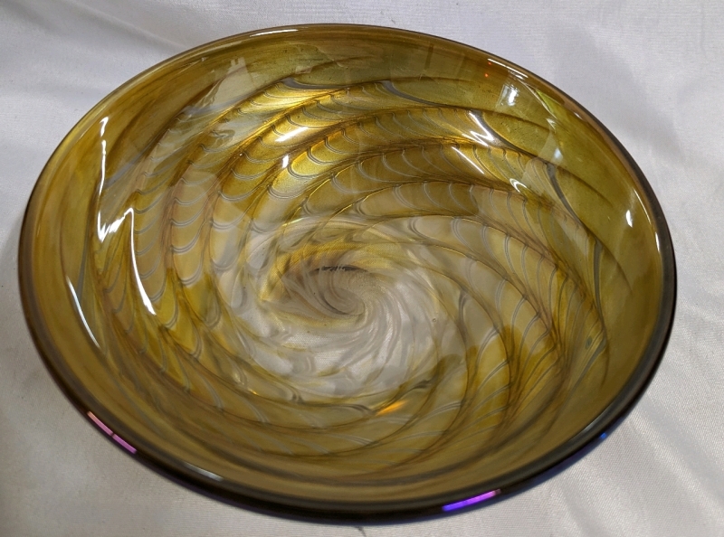 Robert Held Art Glass Bowl.