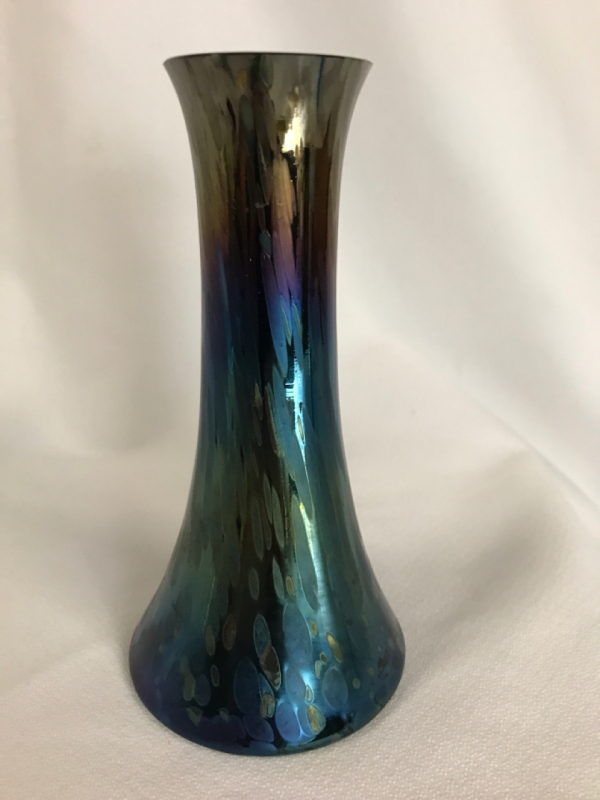 Art Nouveau RINDSKOPF Glass Vase c1900-10 6 inches tall