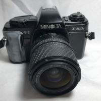 Minolta X-300s 35mm Camera with Case