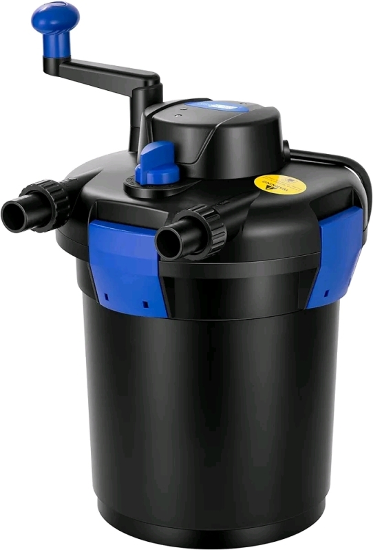 VIVOHOME Pressurized Biological Pond Filter , 1000GPH - As New