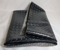 Heavy Duty Diamond Plate Anti-Slip Garage Floor Runner / Mat , 35.5"&times;62" - As New