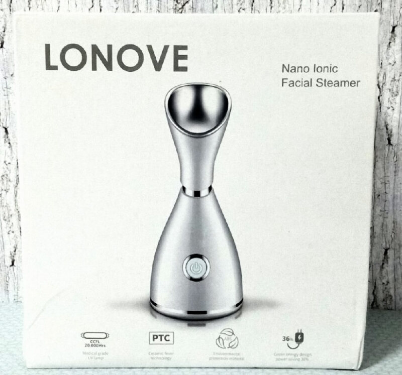 New LONOVE Nano Ionic Facial Steamer w Bonus