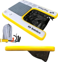 SOLSTICE Inflatable Pup Plank Dog Float Floating Ramp Ladder for Pools Boats Docks
