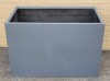 NEW! Green Theory Lightweight Fiberglass Trough Planter , Measures 36"&times;24"&times;20" - 2