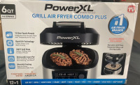 NEW Power XL Grill Airfryer Combo Plus 6QT