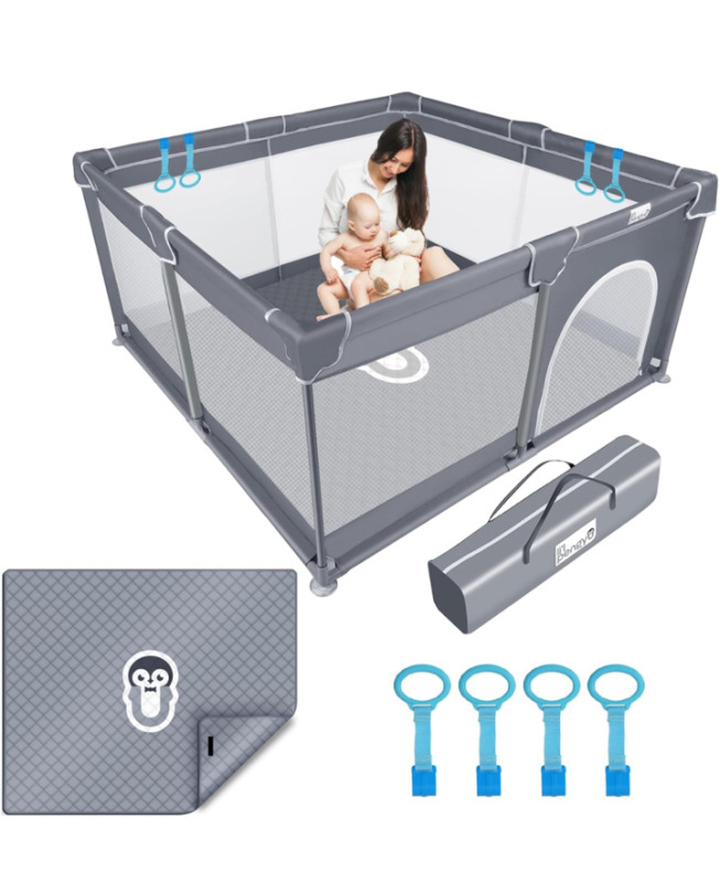 NEW li&rsquo;l pengyu baby playpen with mat 50 * 50 in