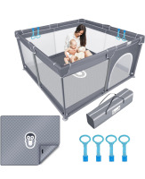 NEW li&rsquo;l pengyu baby playpen with mat 50 * 50 in