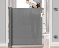 Retractable Safety Baby Gate , 34" Tall - As New in Box