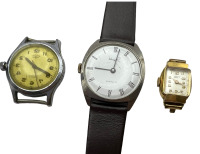 Three Vintage Timepieces ROTARY OLMA SHEFFIELD