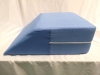 DMI Ortho Bed Wedge Elevated Leg Pillow - Blue 8" x 20" x 24" - 4