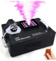 NEW TCFUNDY 1500W Fog Machine, vertical spray with Remote