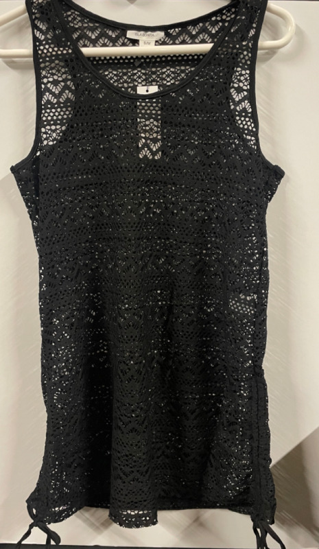 NEW with tags Island Bonita Mesh Tank Top Mini Dress or coverup size S / M